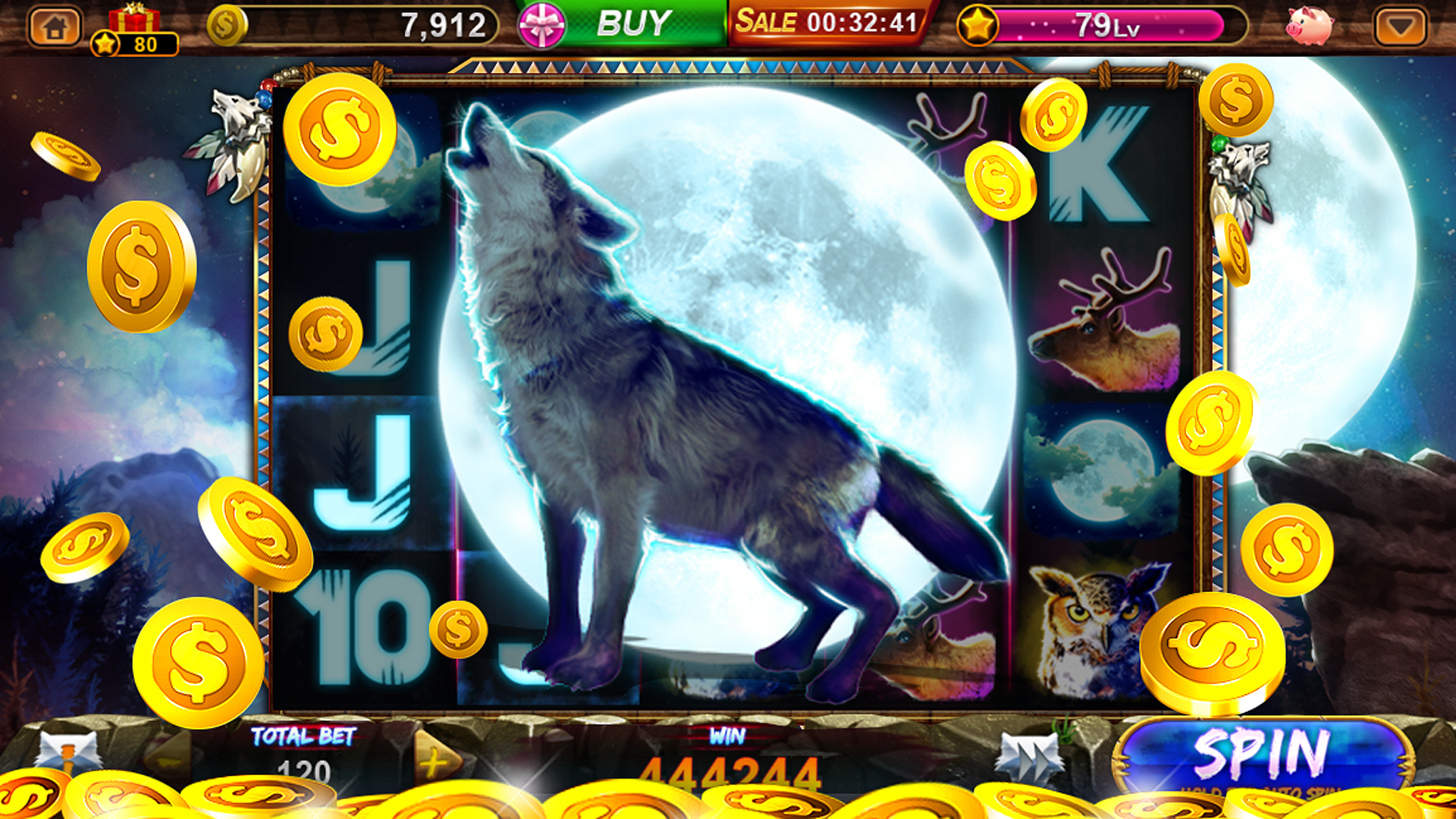 JILI7 App Screenshot: Slot Game Selection