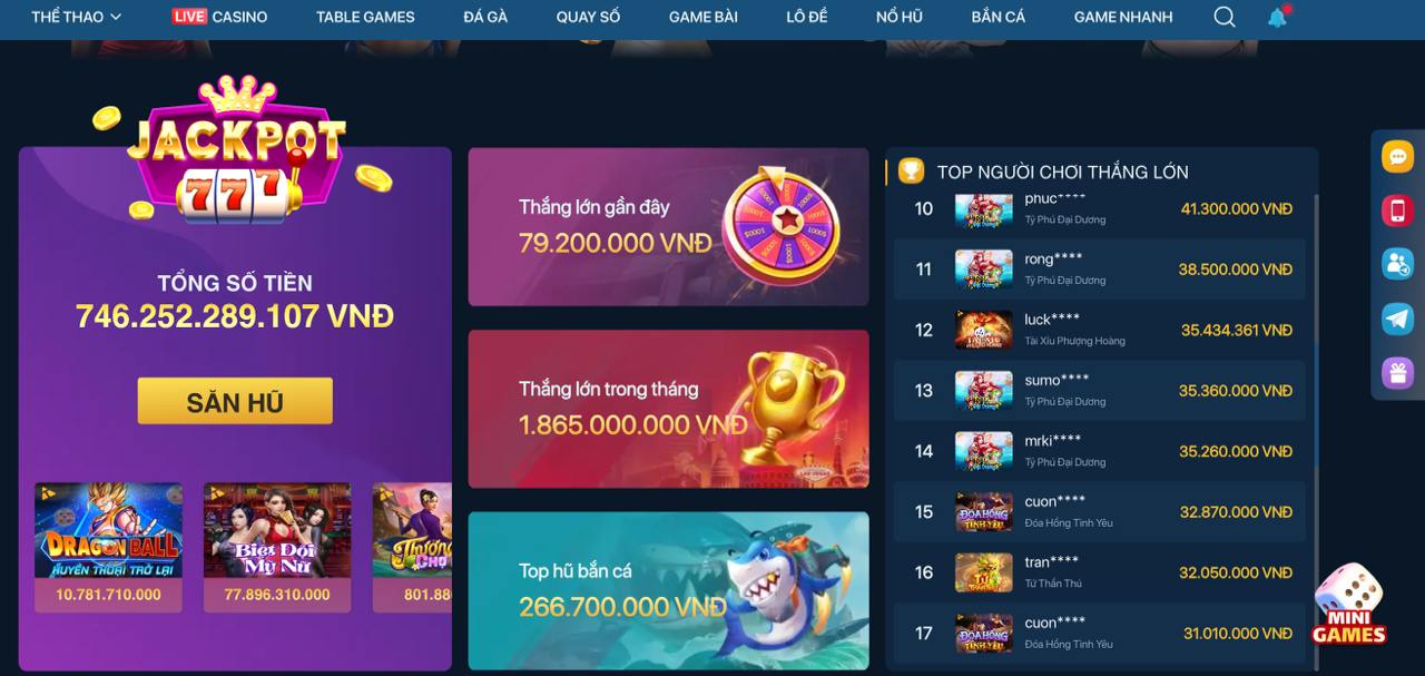 JILI7 App Screenshot: Big Jackpot Feature